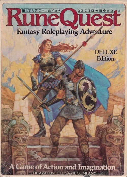 RuneQuest 3rd Edition - Deluxe  Edition Box (B Grade) (Genbrug)